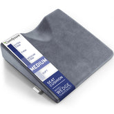ComfySure wedge car seat cushion with memory foam supports coccyx on long drives.