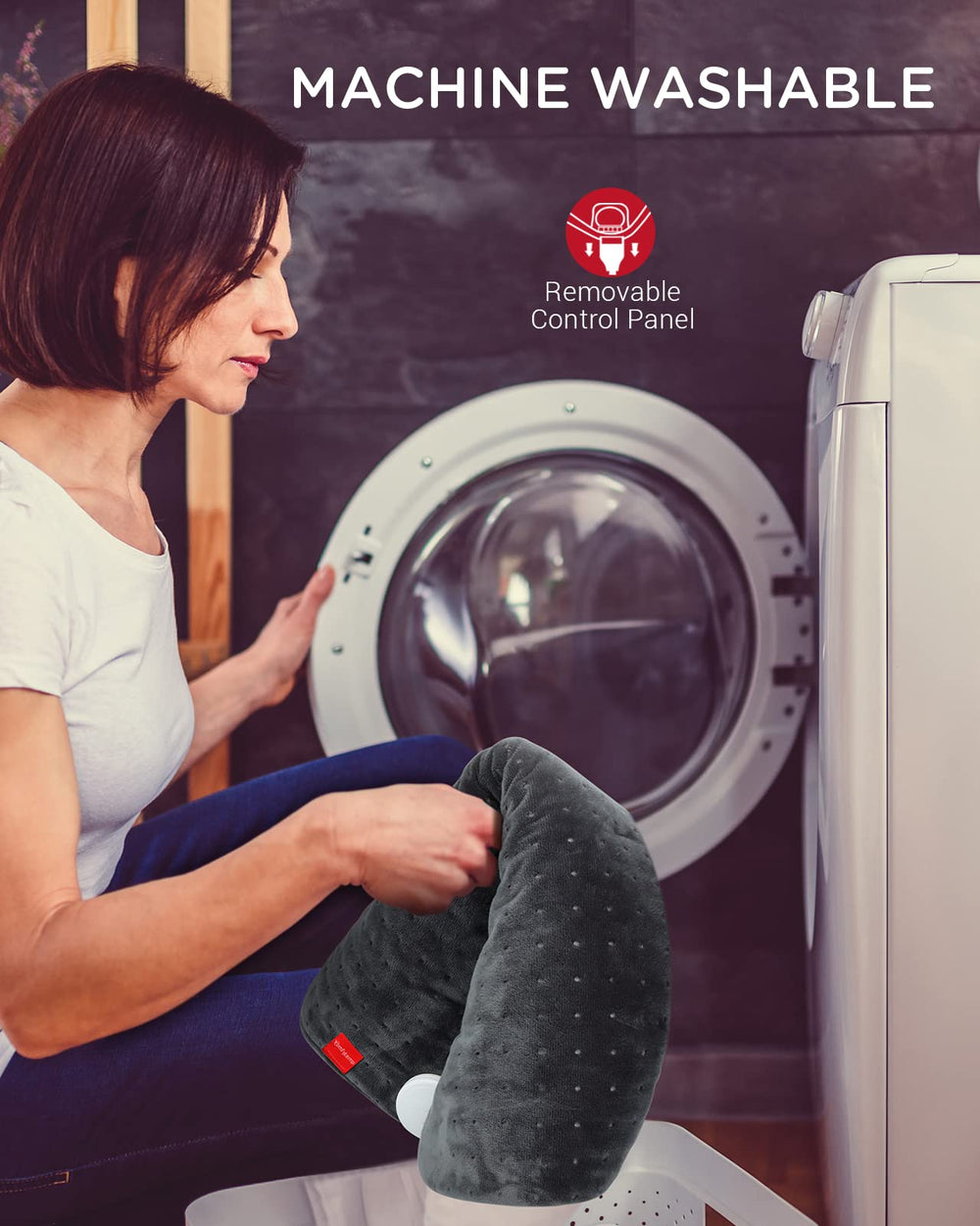 Comfytemp gift-ready travel blanket offers cozy warmth for winter trips.