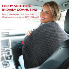 Comfytemp king-size blanket delivers full-body coverage for long drives
