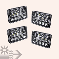 Commercial truck-ready headlights designed for heavy-duty use