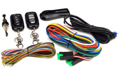 Compustar CS4900-S remote start/stop action with one press.