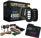 Compustar CS4900-S remote image showing two-way confirmation for easy vehicle control.