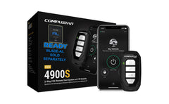 Compustar CSX4900-S remote with 4-button layout for quick car start