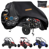 CONFUTURY KT196 go-kart cover main protects two-seater from rain and UV exposure.