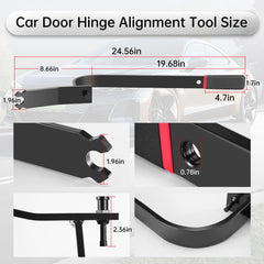 CONGKAILU door adjuster handle shows optimized leverage for quick alignment.