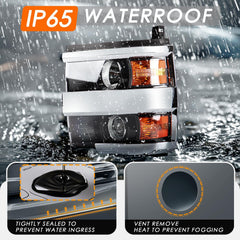 CONLLCON halogen passenger headlight replacement offers a straightforward upgrade.