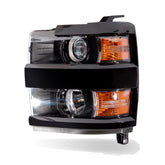 CONLLCON driver-side headlights for Silverado 2500HD improve night visibility