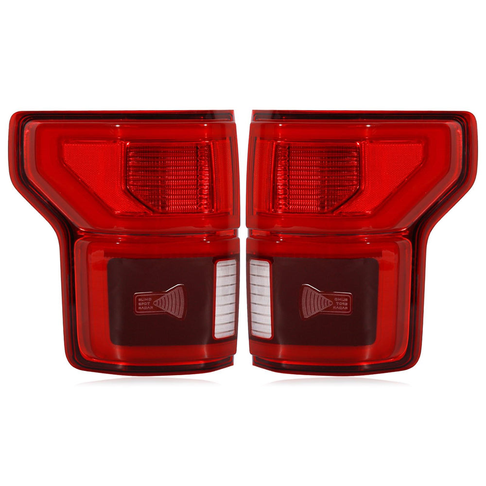 CONLLCON LED tail light with blind spot for Ford F-150, enhanced rear visibility