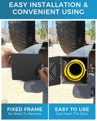 CONMWO includes 4 rubber buffers to cushion the bumper cap.