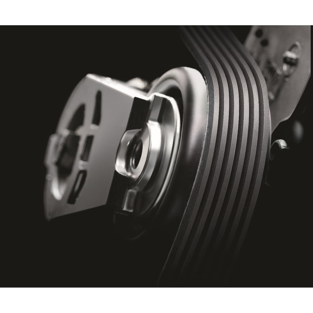 Continental belt installed on engine illustrating stable tension and quiet operation