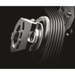 Continental belt installed on engine illustrating stable tension and quiet operation