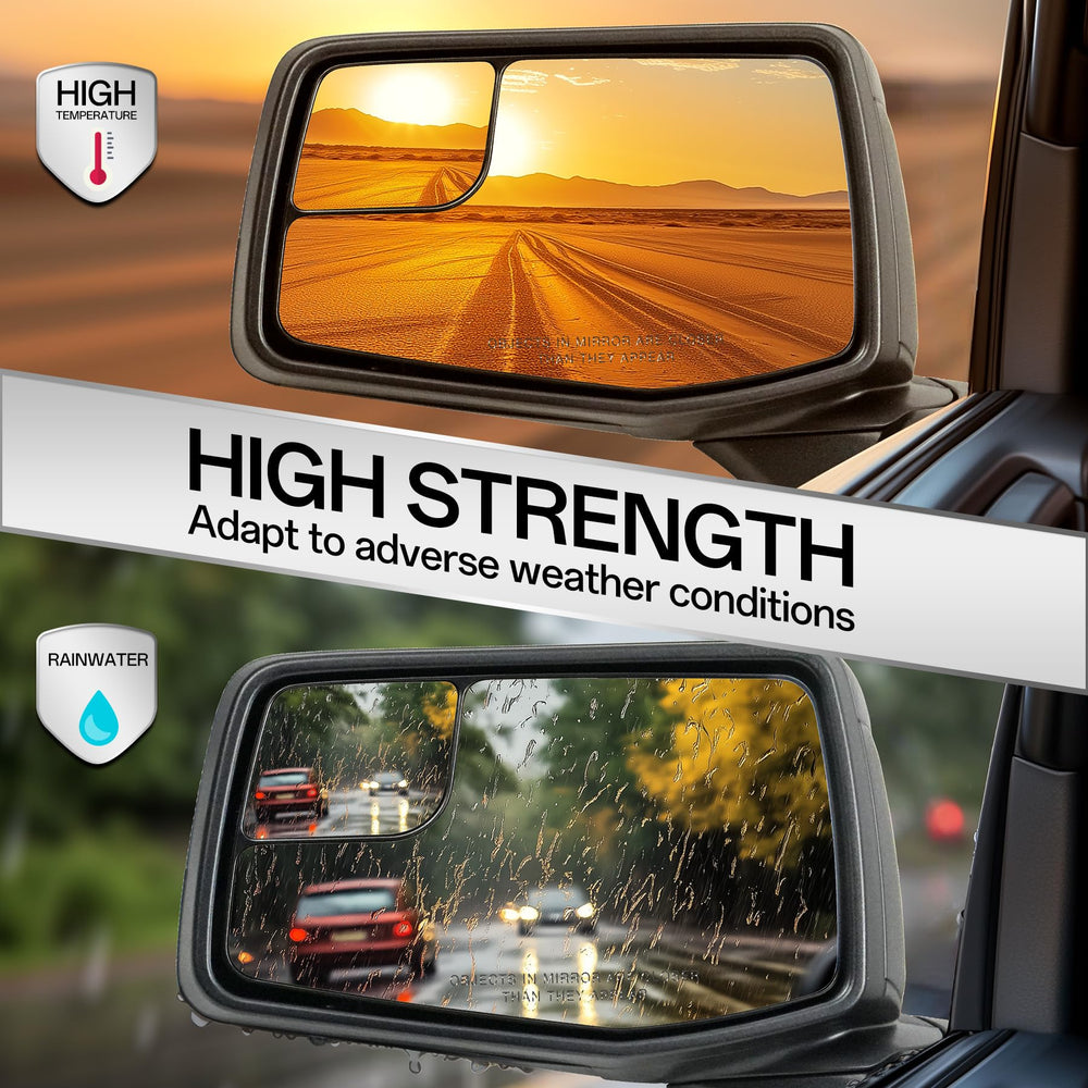 Convitex manual folding side mirror for compact storage