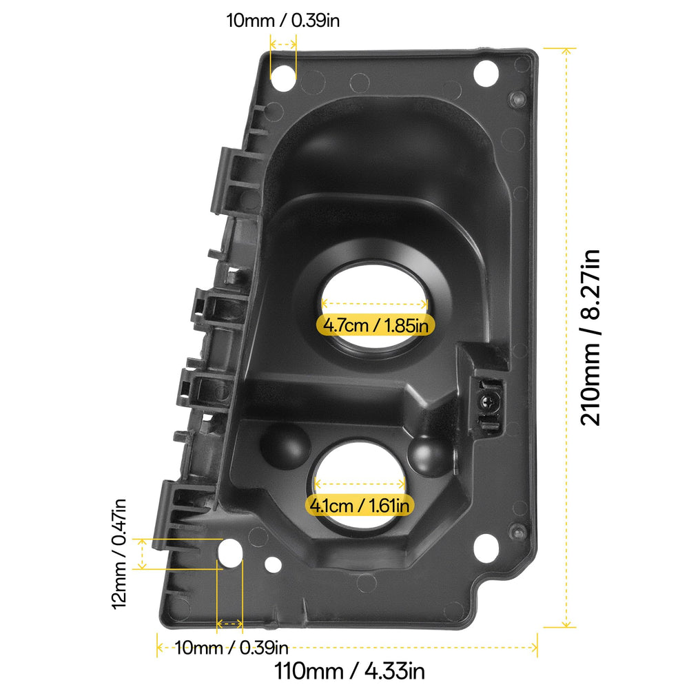 Convitex ProMaster fuel filler door pocket; easy install, no drilling required