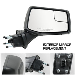 Convitex right door mirror offers manual folding for tight parking spaces