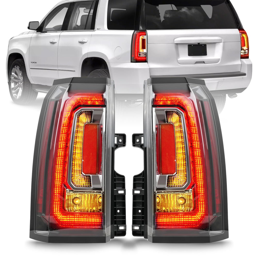 Convitex Yukon taillight assembly with LED brakes for clear signaling.