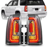 Convitex Yukon taillight assembly with LED brakes for clear signaling.