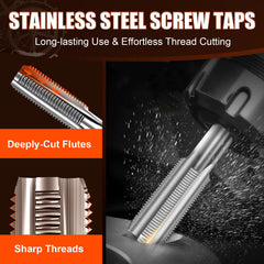 Coobeast 304 stainless-steel thread inserts for durable repairs