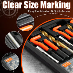 Coobeast rubber-coated grips provide comfortable non-slip handling