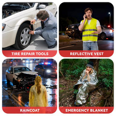 COOGEO first aid items for minor on-road injuries