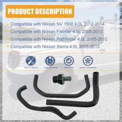 COOL STAR breather hose to air filter housing with PCV valve included.