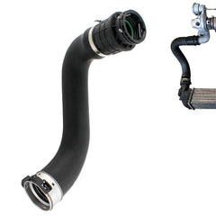 Cool Star hose assembly with clamps ready for installation.