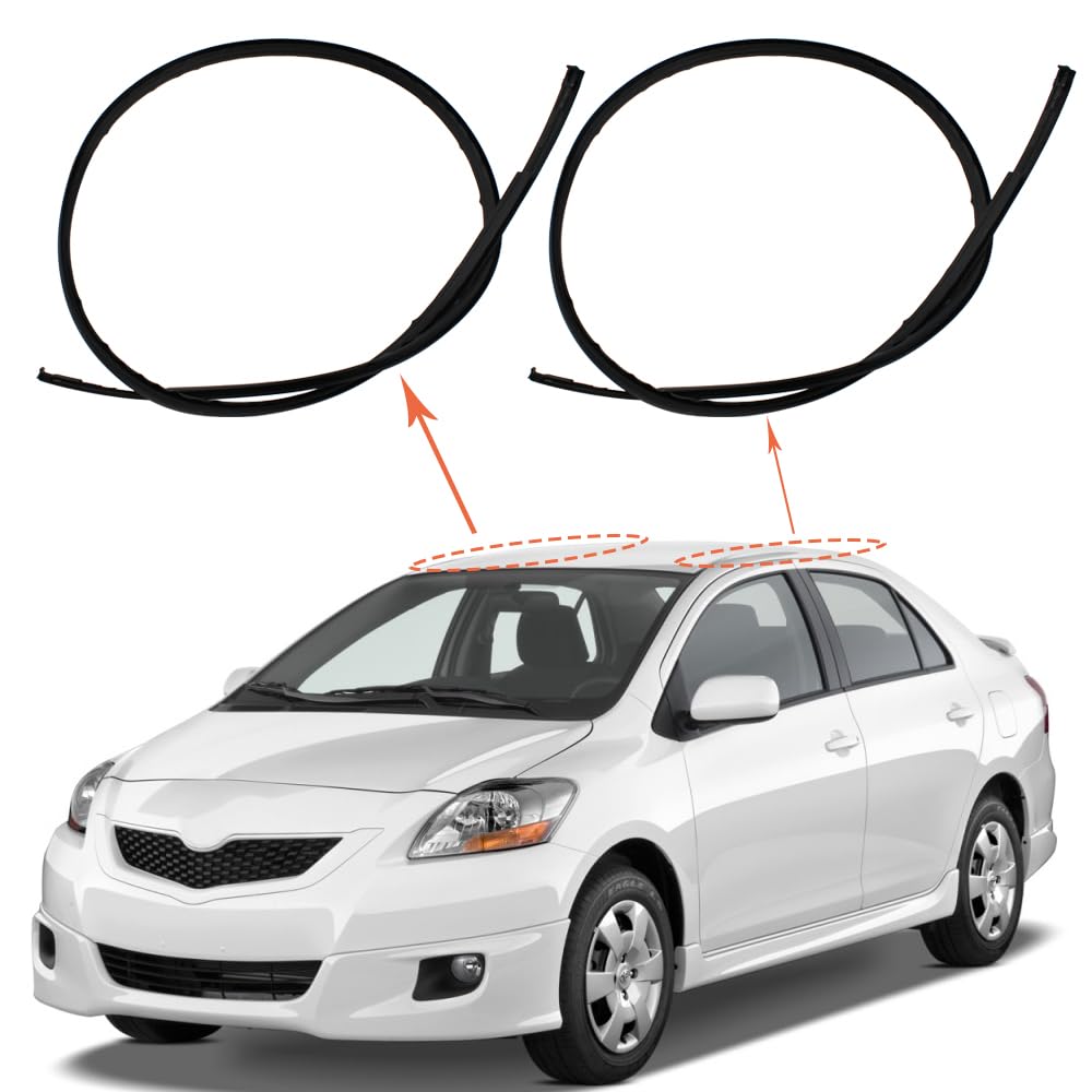 COOL STAR molding side left for Toyota Yaris 2007-2011 enhances exterior with precise fit