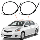 COOL STAR molding side left for Toyota Yaris 2007-2011 enhances exterior with precise fit