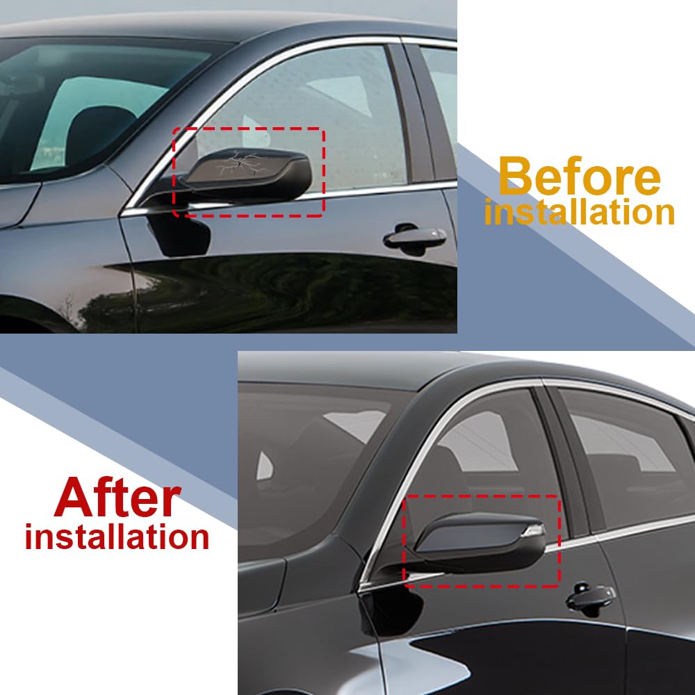 Cool Star Malibu mirror cover front exterior view, direct replacement fit