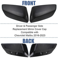Cool Star Malibu mirror cover rear exterior view, sleek matte finish