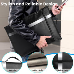 Coorattyes medium Faraday bag for phones blocks signals for all sizes