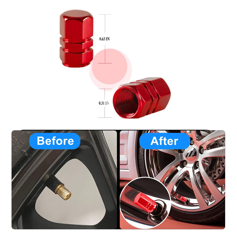 Copvner red aluminum frame on standard plates demonstrates universal compatibility.