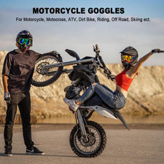 CoPvner MX OTG goggle suitable for adults and kids during dirt riding