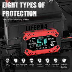 COREBOX repair mode revives sulfated batteries safely.