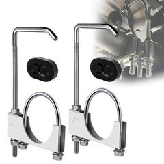 COROTC universal 2.5-inch exhaust hangers ensure secure stability and reduced movement.
