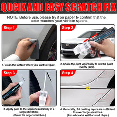 COSLAKE 12ml touch up paint covers about 0.08 m² on Cadillacs