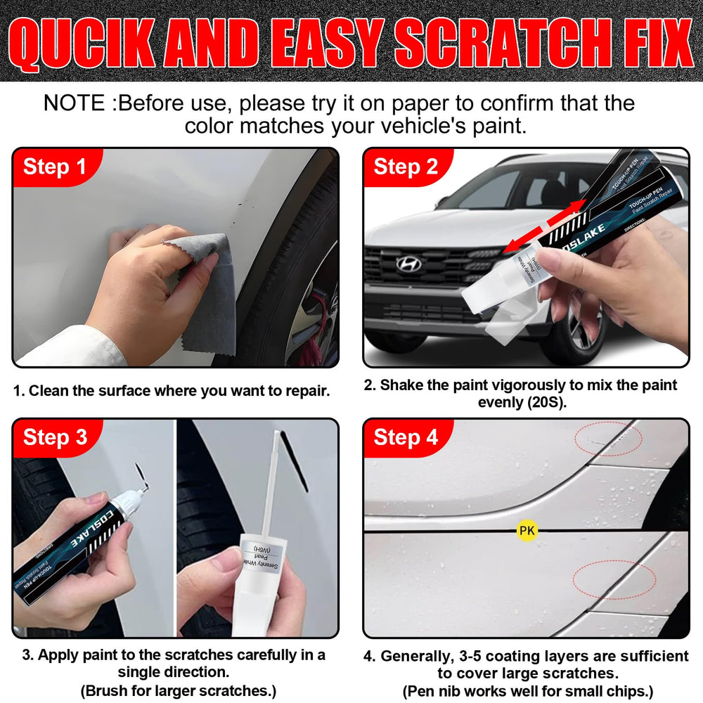 COSLAKE color matching paint dries quickly for Hyundai repairs