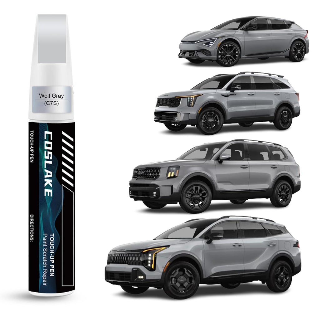 COSLAKE Wolf Gray paint bottle for Kia, ready for precise touch-ups