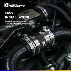 Cosmostar easy-install adapter designed for quick clamps and reliable seals