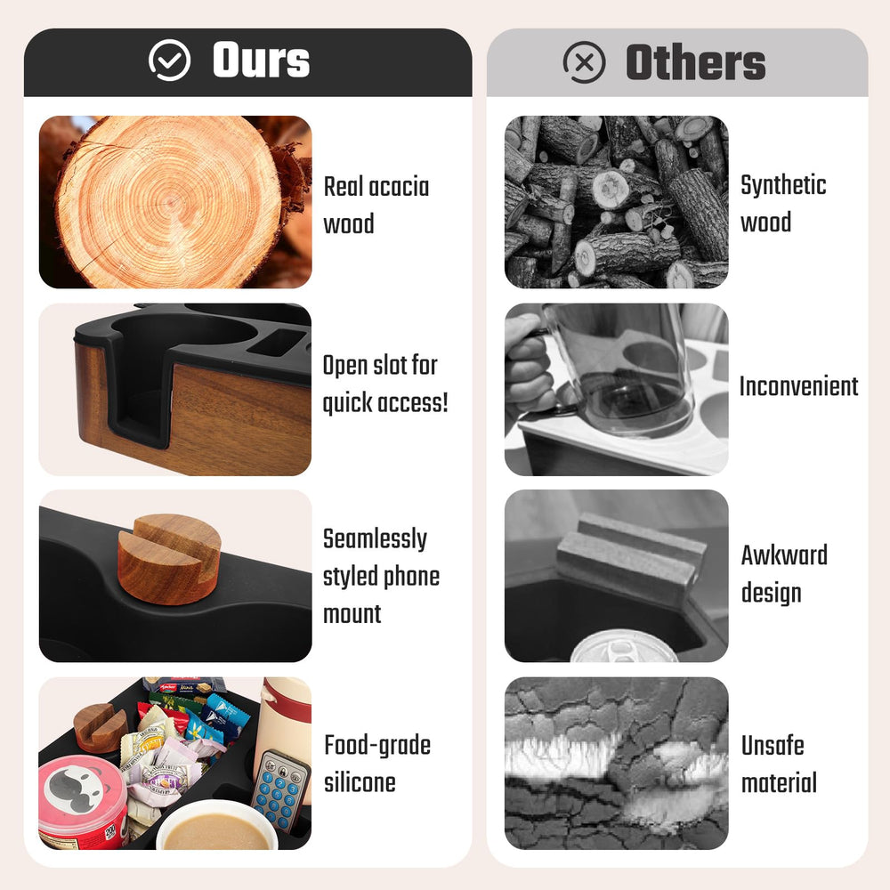 Couch Buddy waterproof surface wipes clean after spills and messes