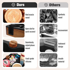 Couch Buddy waterproof surface wipes clean after spills and messes
