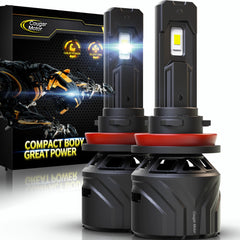 Cougar Motor H11 bulbs pack showing a two-pack for fog light upgrade
