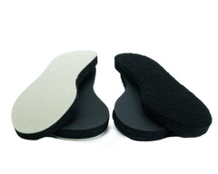 Cougar Paws replacement pads pair, close-up, features the new Peak Line for consistent performance.