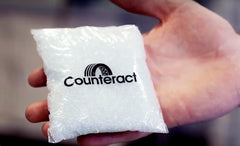 Counteract 8OZ-B4 beads inside tire improve wheel balance.