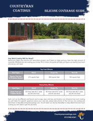 Countryman Coatings seal leaks and seams on flat roofs.