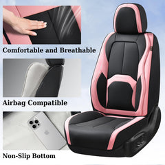 Coverado rear right seat cover protecting against pet hair