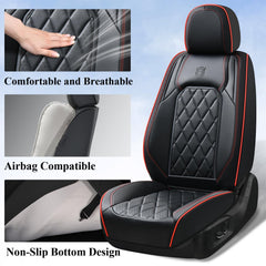 Coverado car seat covers waterproof material demonstrates spill protection and easy cleaning