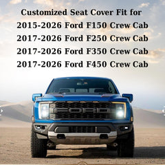 Coverado easy-clean seat cover is machine washable for quick upkeep.