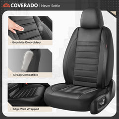 Coverado easy install straps and metal hooks ensure secure attachment.