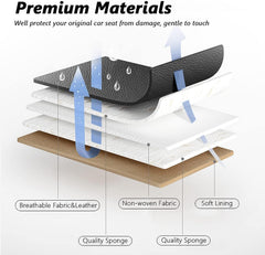 Foam-padded cushions by Coverado enhance cabin comfort