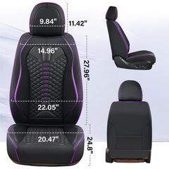 Coverado front seat cover adds a back pocket for extra storage.